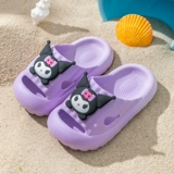 Летние детские мультяшные тапочки, милые туфли для принцессы