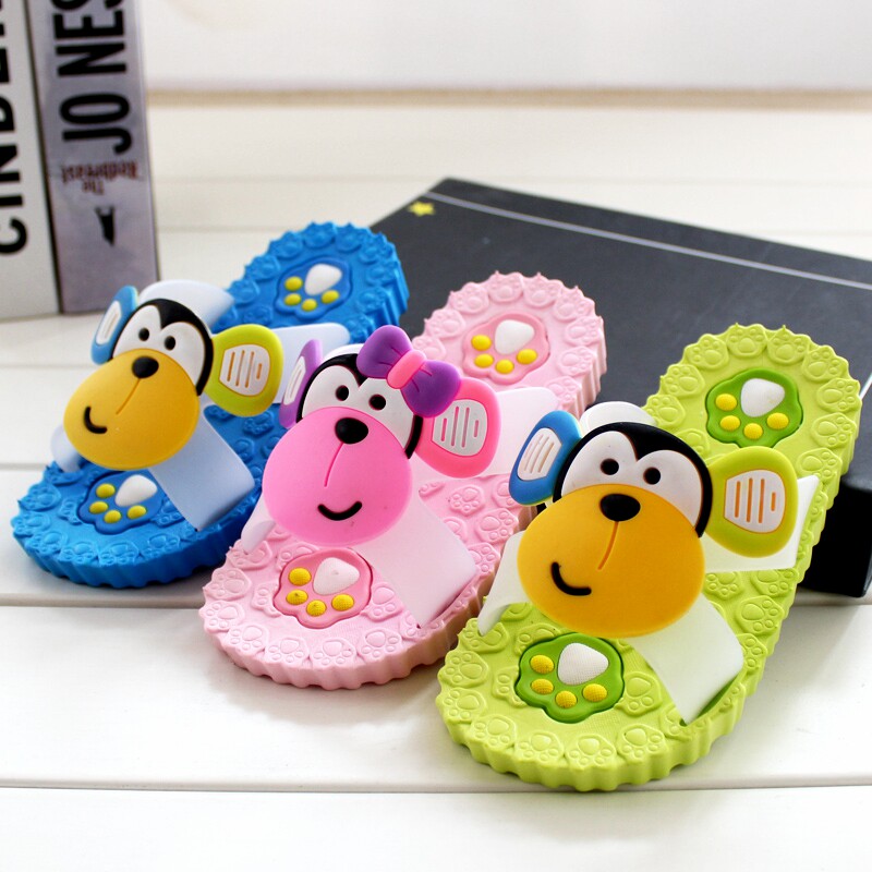 Chaussons enfants en autre pour été - semelle caoutchouc antidérapant - Ref 987056 Image 3