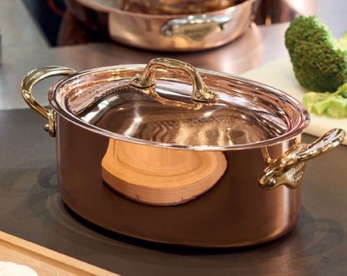 法国产铜锅mauviel系列椭圆汤锅