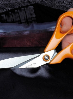 现货 芬兰产 Fiskars/菲斯卡 27cm 右手用 裁缝大剪刀
