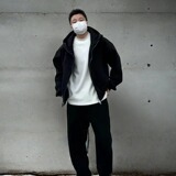 重磅高街连帽卫衣男款秋冬版型宽松基础纯色拉链短款外套A278P88，男装休闲套装，星座1013-2