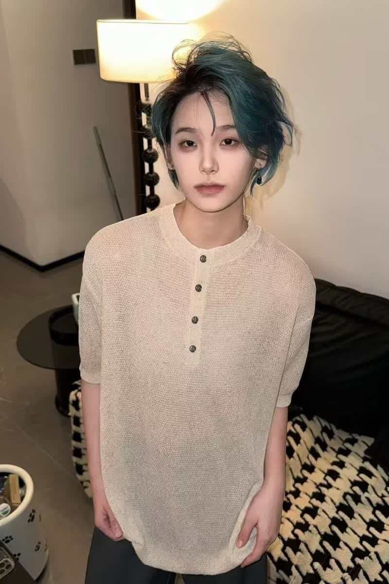 亨利领毛衣男款保暖针织衫百搭内搭长袖慵懒高级感卫衣潮T634P45,男装针织衫/毛衣,星座1013-2