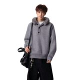 春秋季2026新款男生美式慵懒宽松针织衫毛衣男士情侣外套M5829P75，男装针织衫/毛衣，星座1013-2