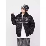 春秋痞帅外套男ins高街港风日系原宿风韩版潮流宽松夹克MY933P95，男装棉衣，星座1013-2