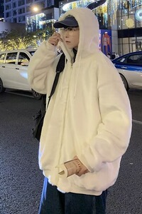双面穿棉衣男秋冬季潮流宽松北极绒棉服港风帅气百搭外套MY956P88图片