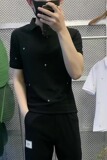 夏季新品短袖男女同款刺绣休闲宽松时尚百搭时尚T恤半袖潮T346P35，男装T恤，星座1013-2
