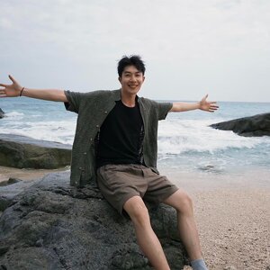 美式复古老钱风古巴领衬衫男夏薄款潮流高级感镂空针织衬衣C04P45图片