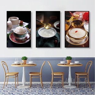 中医药房装饰画美容养颜炖品店墙面燕窝挂画药材店滋补品海报壁画