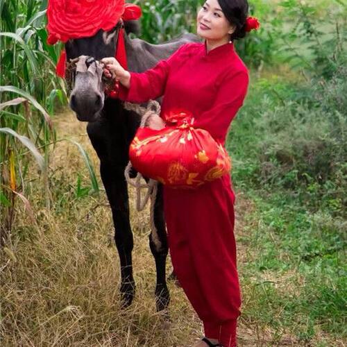 红高粱九儿女装演出服