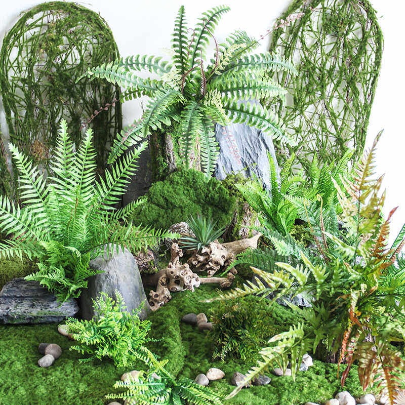 假绿植蕨草仿真室内阳台庭院