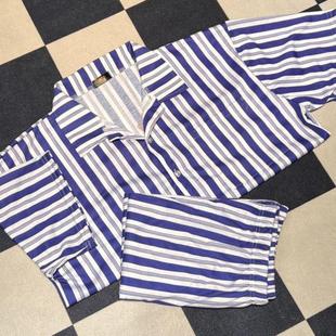 精神院病衣服一触即发睡衣套装短袖家居服出院留念病号服装男女