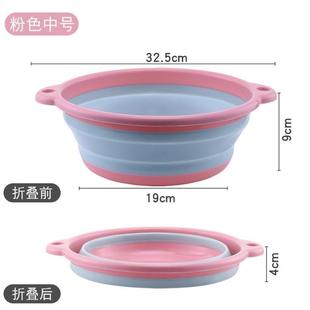 泡脚桶便携式 泡脚袋可折叠洗脸盆旅行神器家用保温洗脚洗衣过小腿