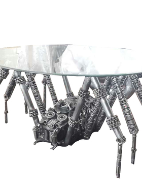 铁艺纯手工美式工业风蜘蛛loft