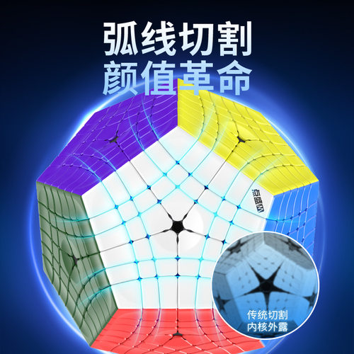 点盛银河系6阶磁力五魔方12面体