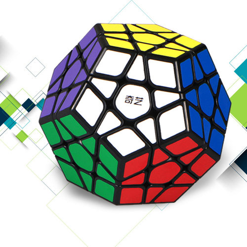 奇艺启恒五魔方贴纸版专业3阶512