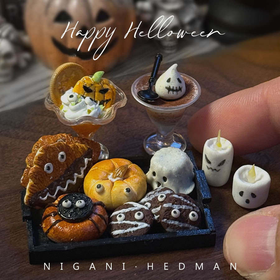 NiGani呢家手作娃娃屋迷你袖珍仿真1:6分1:12分微缩娃屋摆件食玩