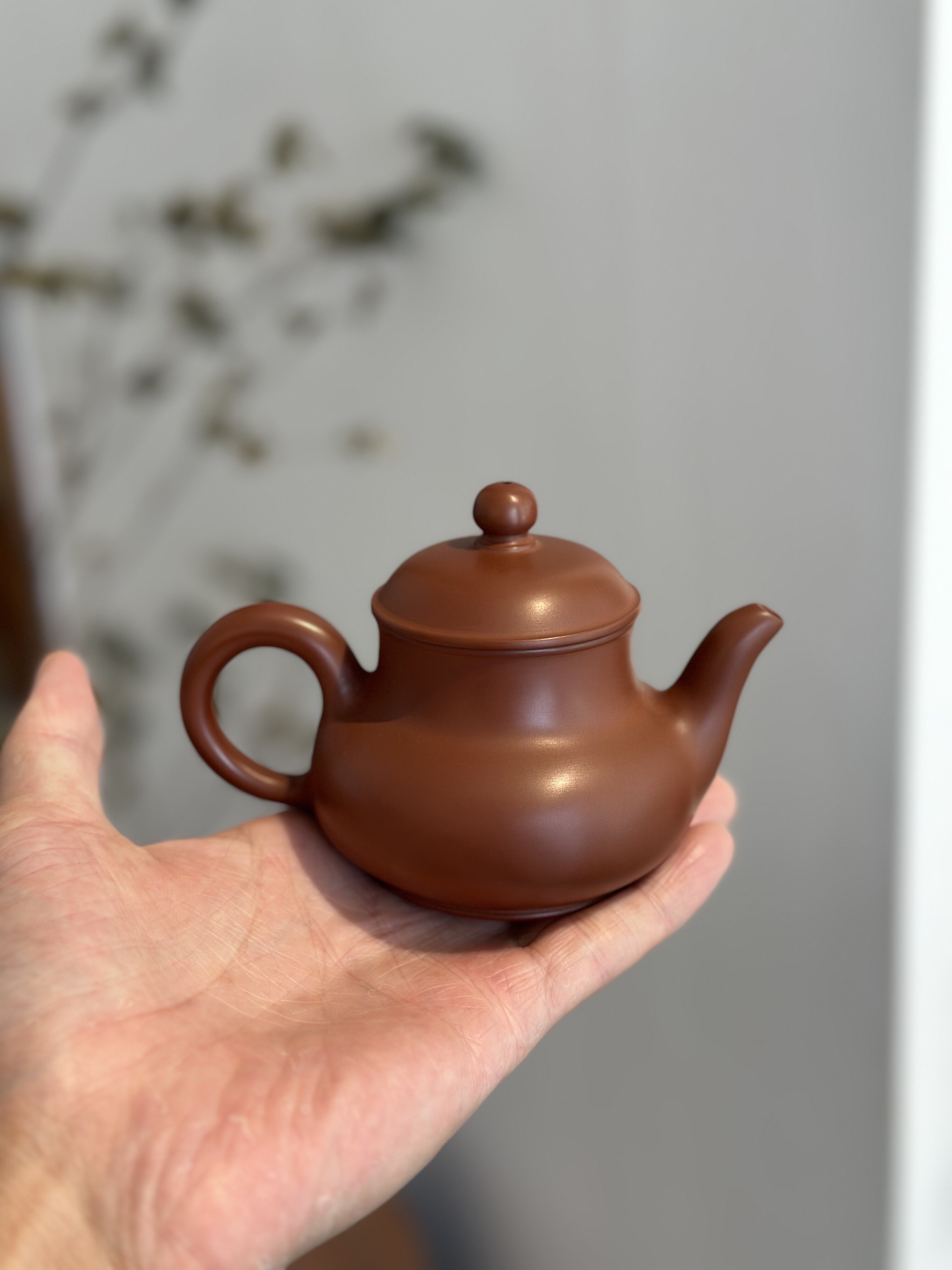 章海元思亭壶 潮州名家朱泥手拉壶 全手工素面工夫茶壶老安顺思婷
