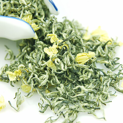 君子水飘雪特级毛尖茉莉花茶散装