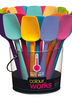 FDA食品级耐高温一体式硅胶刮刀 奶油搅拌铲子 不粘锅铲大号工具