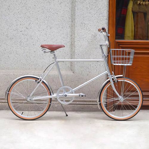 DayDayBike20寸银色复古自行车