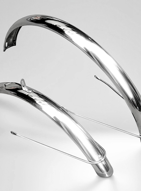 20寸d7p10折叠自行车20*1.5和20*1.75专用304不锈钢挡泥板挡泥瓦