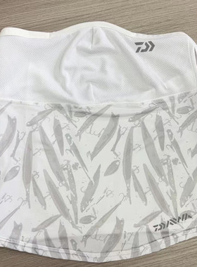 达瓦24款春夏季钓鱼防晒冰丝面罩 DA-8024CS 速干接触冷感UPF50+