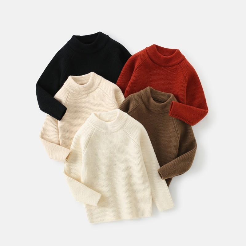 儿童毛衣男女童加厚纯色秋冬新款针织衫宝宝圆领套头打底线衫内搭,童装/婴儿装/亲子装,毛衣/针织衫,淘宝优惠券,粉丝福利购,淘宝优惠卷
