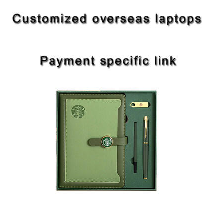 Customized logo holiday gift for business notebook