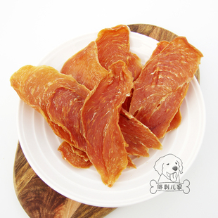 十年老店 胖刺儿家私房小食 香烘鸡肉干80g 手工宠物零食