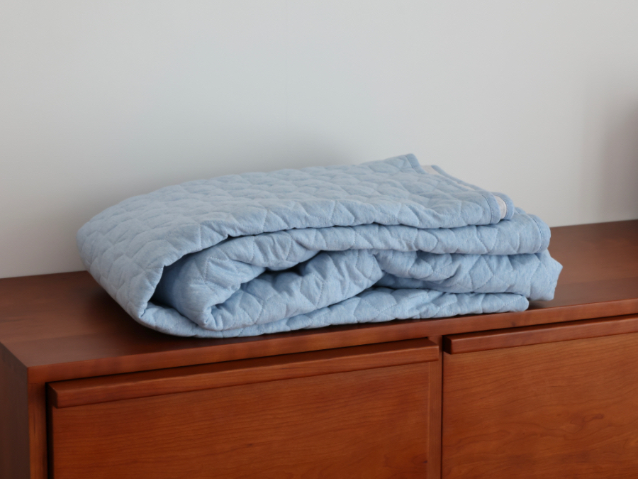 外贸出口尾单婴儿成人纯棉针织双层夹棉绗缝褥子床单床盖