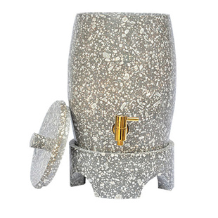 包邮 麦饭石水桶台式 饮水机水缸储水罐原石净化过滤材料净水