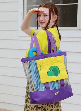 TYAKASHA塔卡沙单肩包2025夏季新款紫色托特包大容量单肩背包