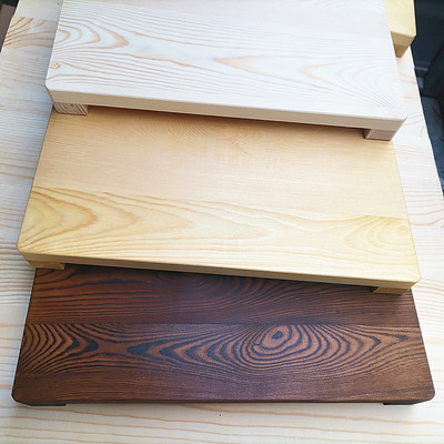 显示器增高架桌面实木底座置物架