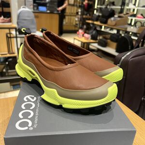ECCO爱步女鞋运动鞋 休闲时尚轻盈浅口真皮舒适 健步C踪迹803263