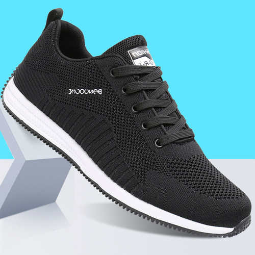 春秋新款老北京布鞋网面透气