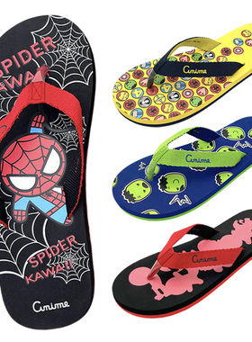 人字拖男夏季情侣时尚防滑个性平底夹脚学生创意潮流度假沙滩拖鞋