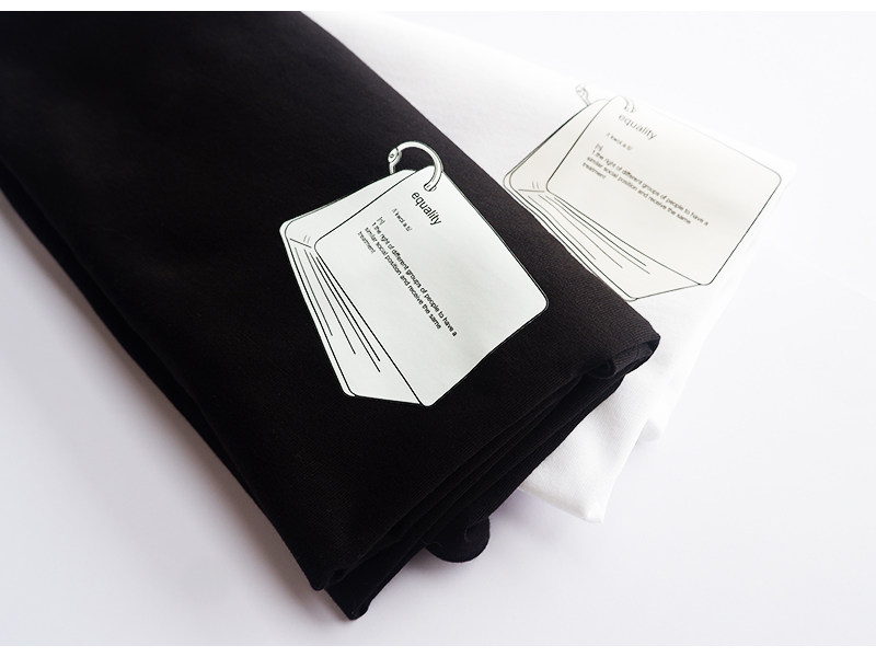 平等equality字典系列短袖有力商店原创设计自制棉舒适夏天英文