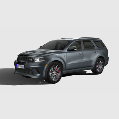 281.道奇杜兰戈 SRT Hellcat 2021 3D模型 FBX汽车模型