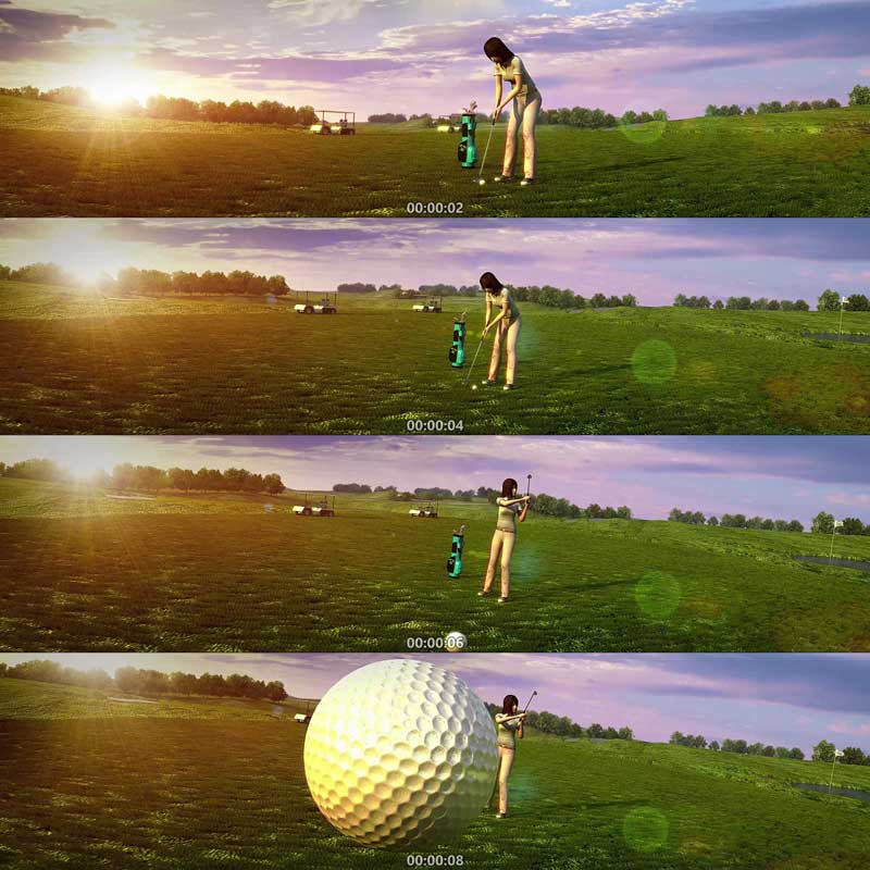 3D动画三维建筑漫游城市宣传片视频素材