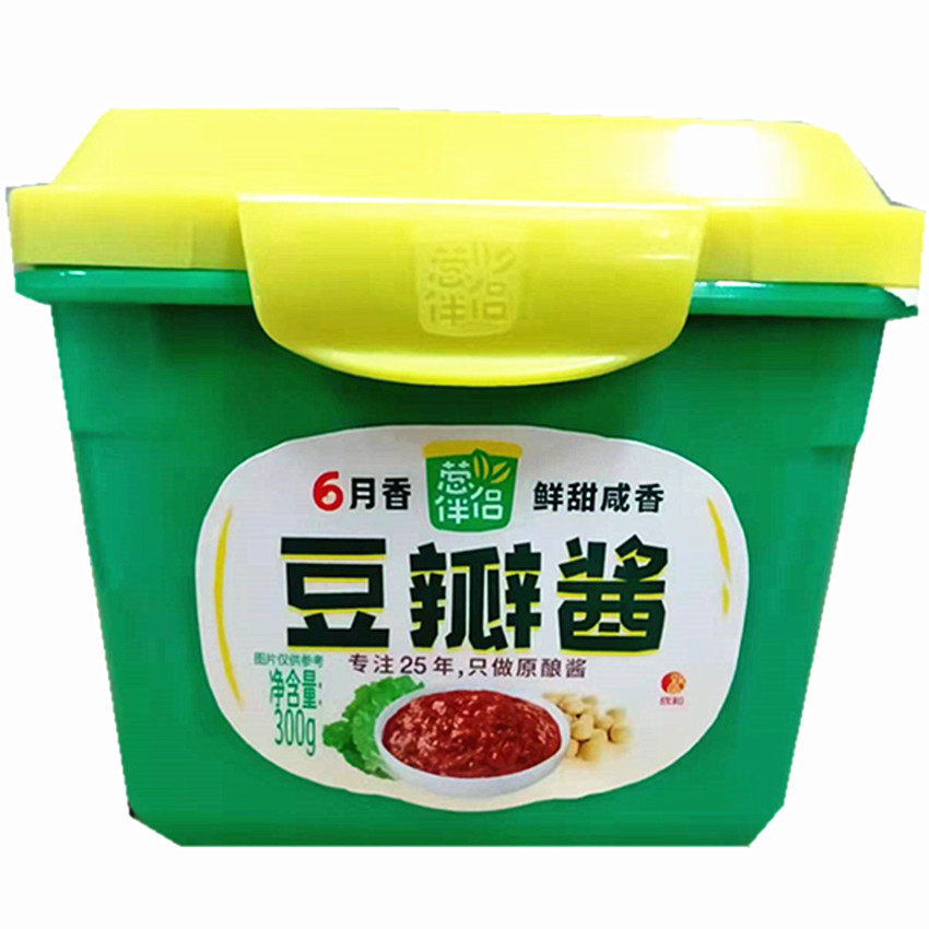 欣和葱伴侣6月香豆瓣酱800g六月香300g黄豆酱拌面酱原酿蘸酱甜面