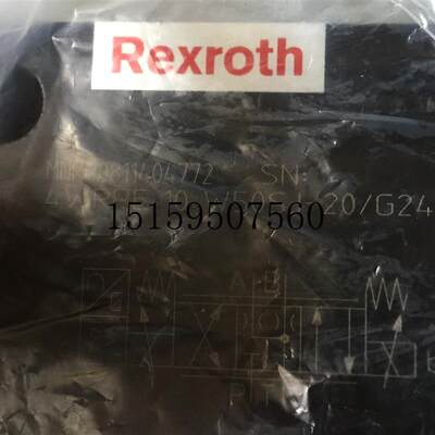 议价 Rexroth 0811404772 4WRPE 10 W50SJ-2X/G24K0/现货议价