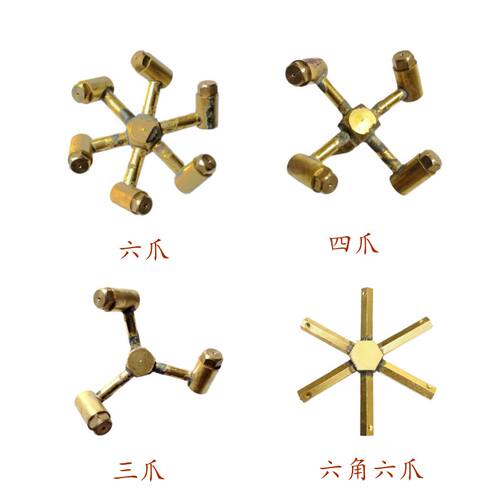 商用火炉配件三爪液化气