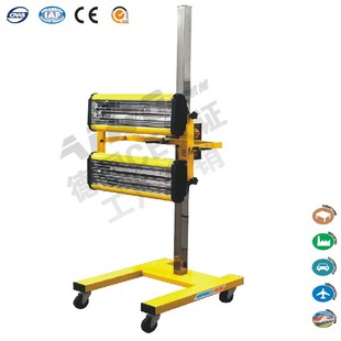 汽车喷漆烤灯大功率移动式短波红外线烤漆灯烤房钣金油漆高温烘干