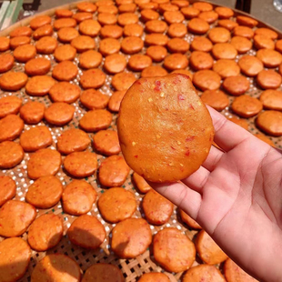老味道上饶广丰特产儿时记忆味道豆渣饼豆豉粿纯手工制作传统美食