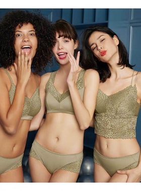 2件减10 美佳美侬圆满尚品Y91904蕾丝边内衣92904无钢圈93904文胸