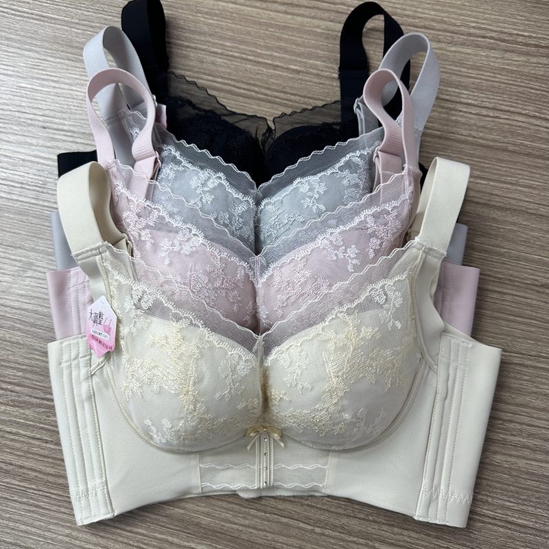 闺蜜私语5566塑美罩三代中薄B杯五排扣侧加宽收副乳防下垂文胸