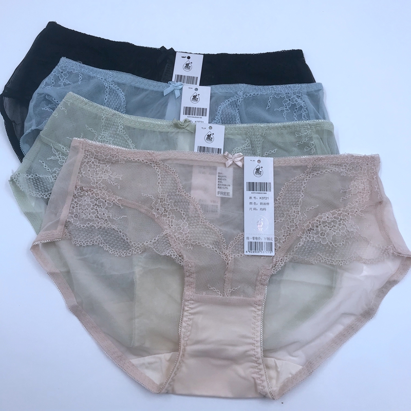 闺蜜私语网纱女士内裤透气