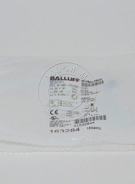 【原装正品】巴鲁夫BALLUFF接近开关BESM12MD-PSC80F-S04G 163284