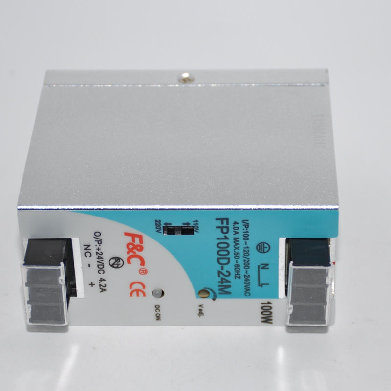 【原装正品】台湾嘉准F&C导轨式电源FP150D-24MDA 150W 24V 特价