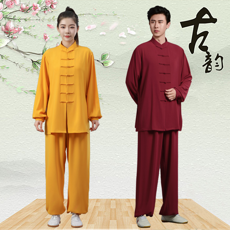恒树太极服弹力垂顺不起皱